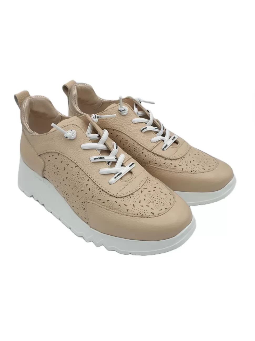 BANES MODA Deportivas<Deportivos Beige Wonders V3E6720P