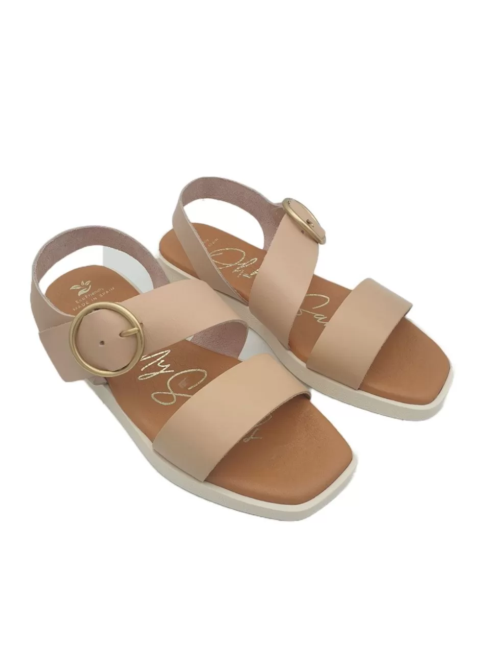 BANES MODA Sandalias Planas<Sandalia Nude Oh My Sandals V35178N