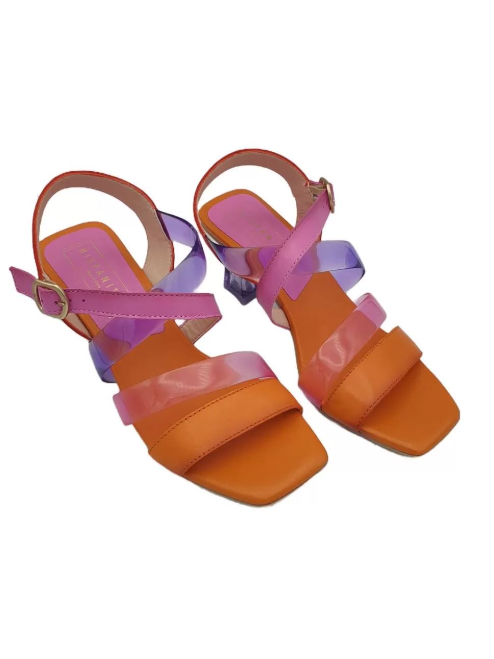 BANES MODA Sandalias De Tacón<Sandalia Tacón Hispanitas Greta Papaya V3Chv232635