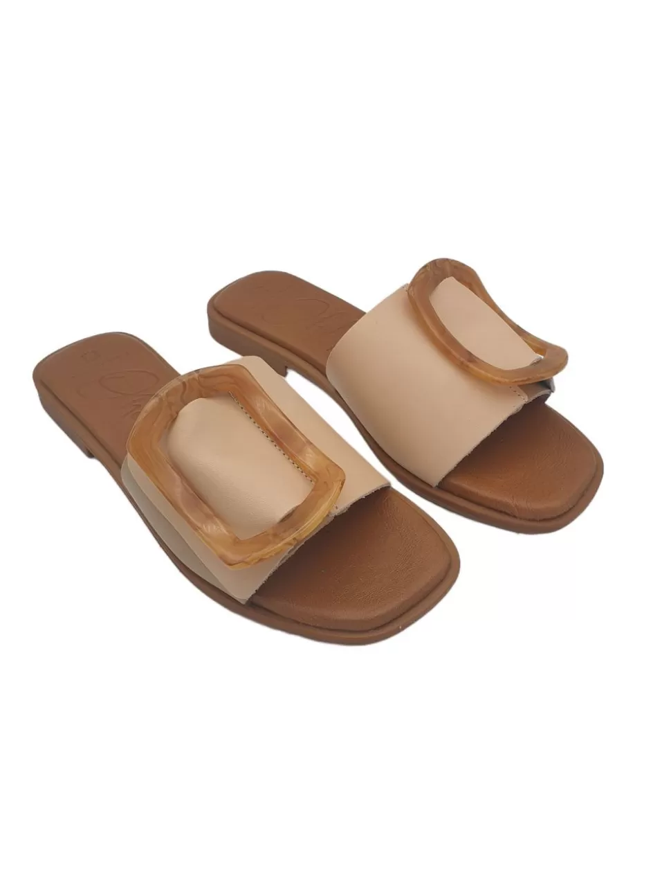 BANES MODA Sandalias Planas<Sandalia Taupe Oh My Sandals V35155