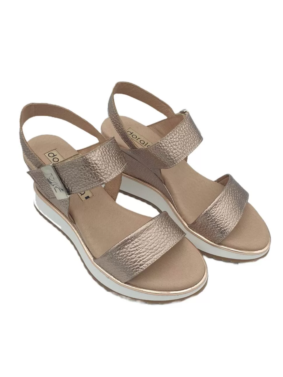 BANES MODA Sandalias De Plataforma<Sandalias Bronce Doralatina V3500702